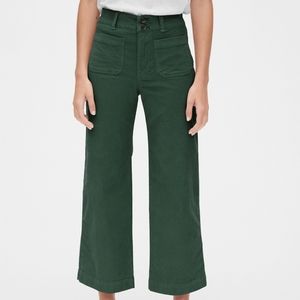 Gap High Rise Mariner Wide-Leg Cords